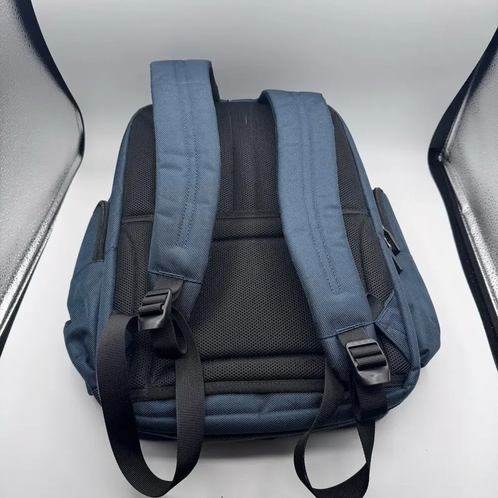 Brookstone Laptop Tablet Bryce Collection Business Backpack Blue